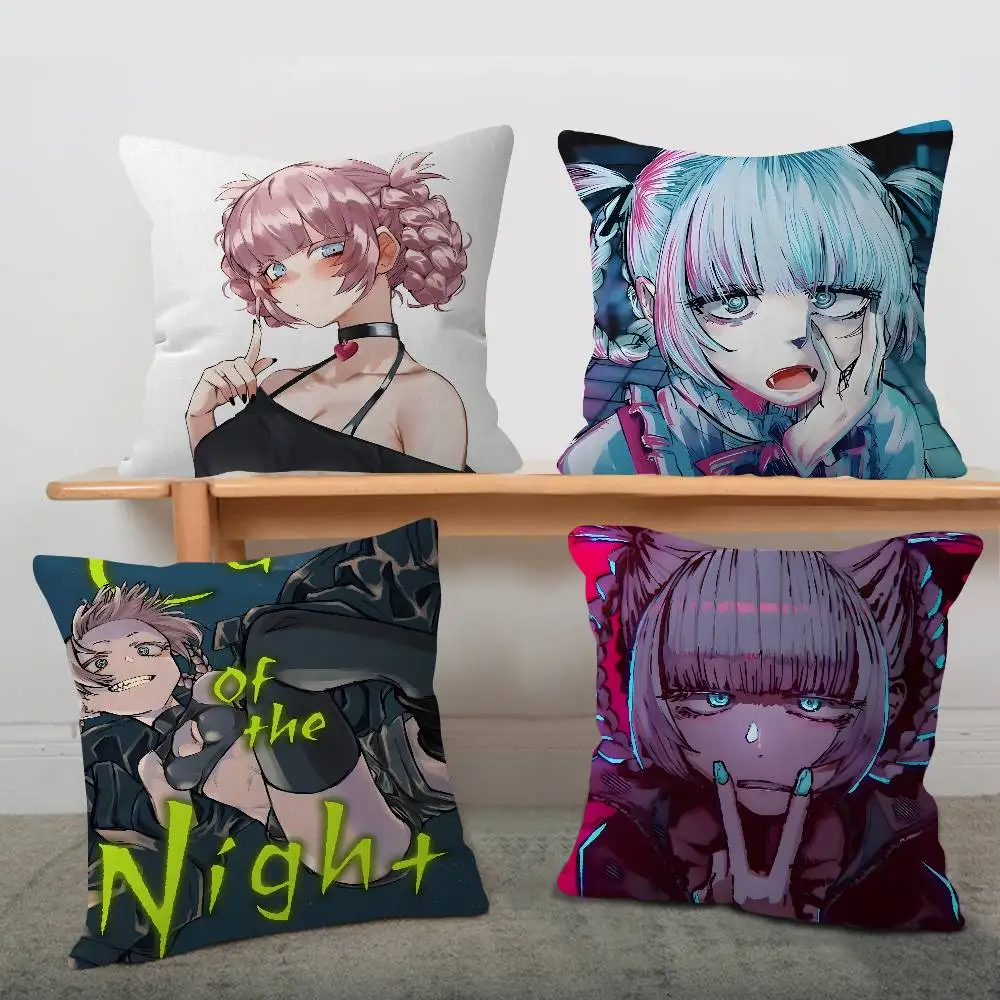 Romance Anime C-Call O-F T-The N-Night Personalized Pillow Dust Cover Bedroom Kids Party Pillowcase Birthday Children Gift