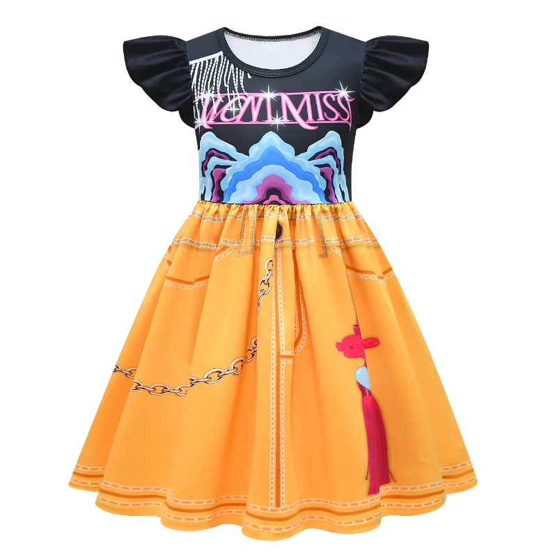 

Костюм для косплея «Охотники демонов» из фильма K-Pops, платье для девочек, школьная вечеринка на Хэллоуин, Mira Rumi Zoey, одежда, детское платье для девочек, подарок