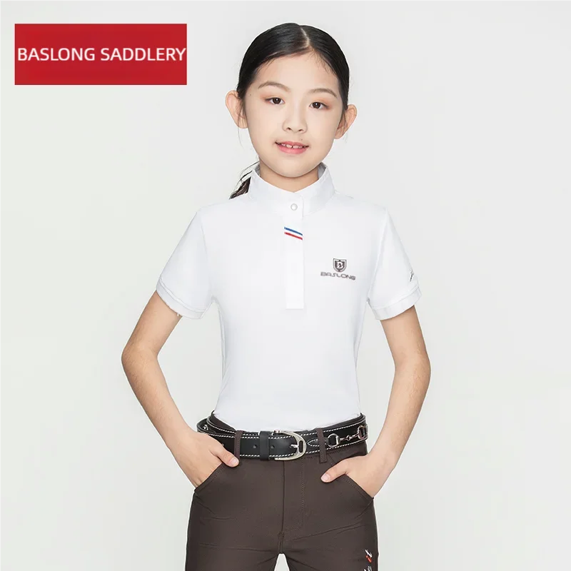 t-shirt-d'equitation-baslong-respirant-a-manches-courtes-pour-enfants-–-vetements-d'equitation-pour-la-competition-l'entrainement-et-l'usage-quotidien