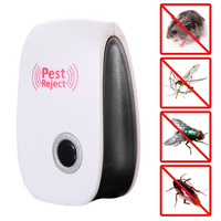 2Pcs Pest Reject Ultrasound Mouse Cockroach Repeller Device Insect Rats Spiders Mosquito Killer Pest Control Household Pest