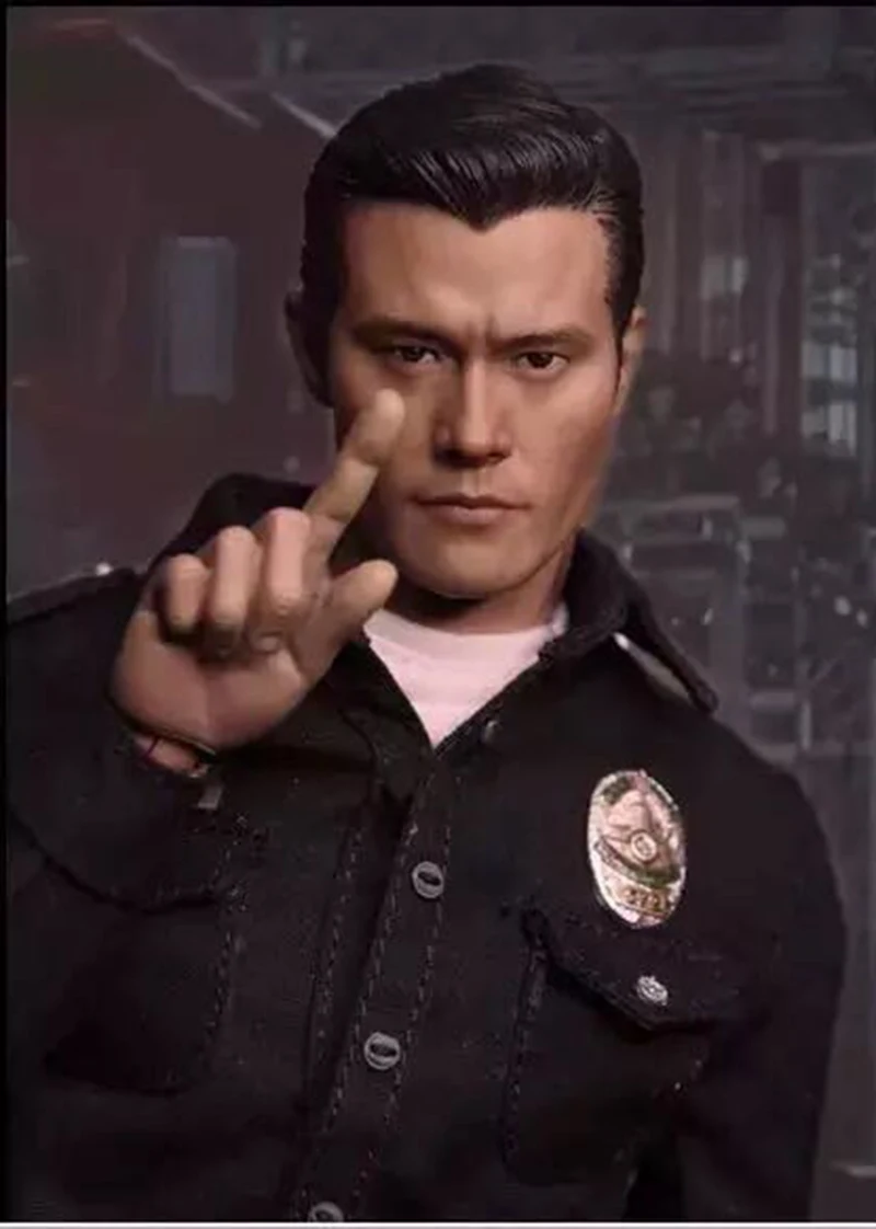 Große Verkäufe 1/6 Asien Terminator 5 Genesis Guardian Neue T1000 Lee Byung Hun Kopf Carving Skulptur Für 12 zoll Action-figuren