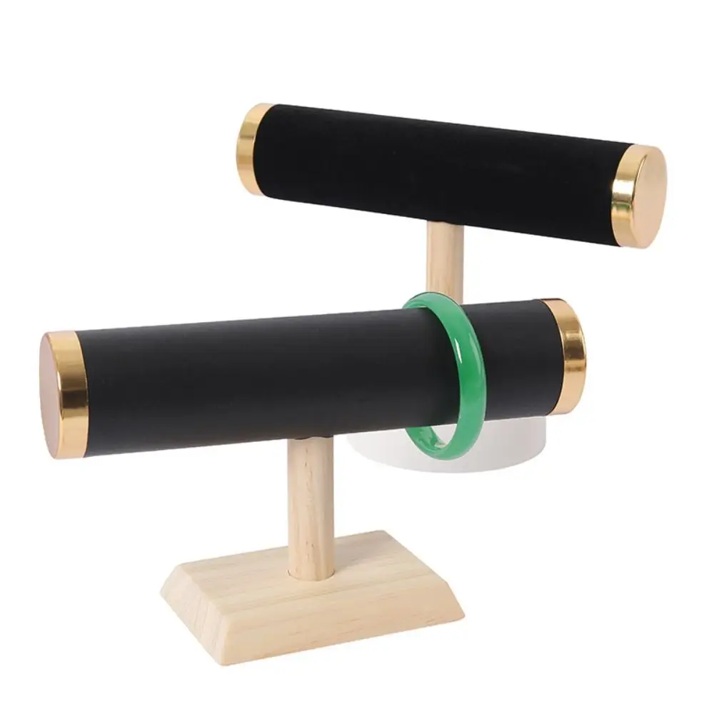 حامل مخملي منظم عرض موقف بلون الساعات رف شاشة الطبقة حامل مجوهرات حامل سوار الساعات عرض الوقوف #4