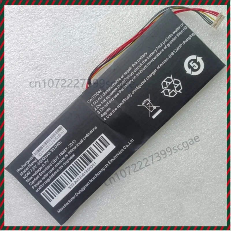 For Jumper JNB10 EZbook S5 12128 U516698PV-2S1P U516698PVB 3376125-2S Battery For Jumper JNC13 EZbook S5Pro 12256 16512 12512