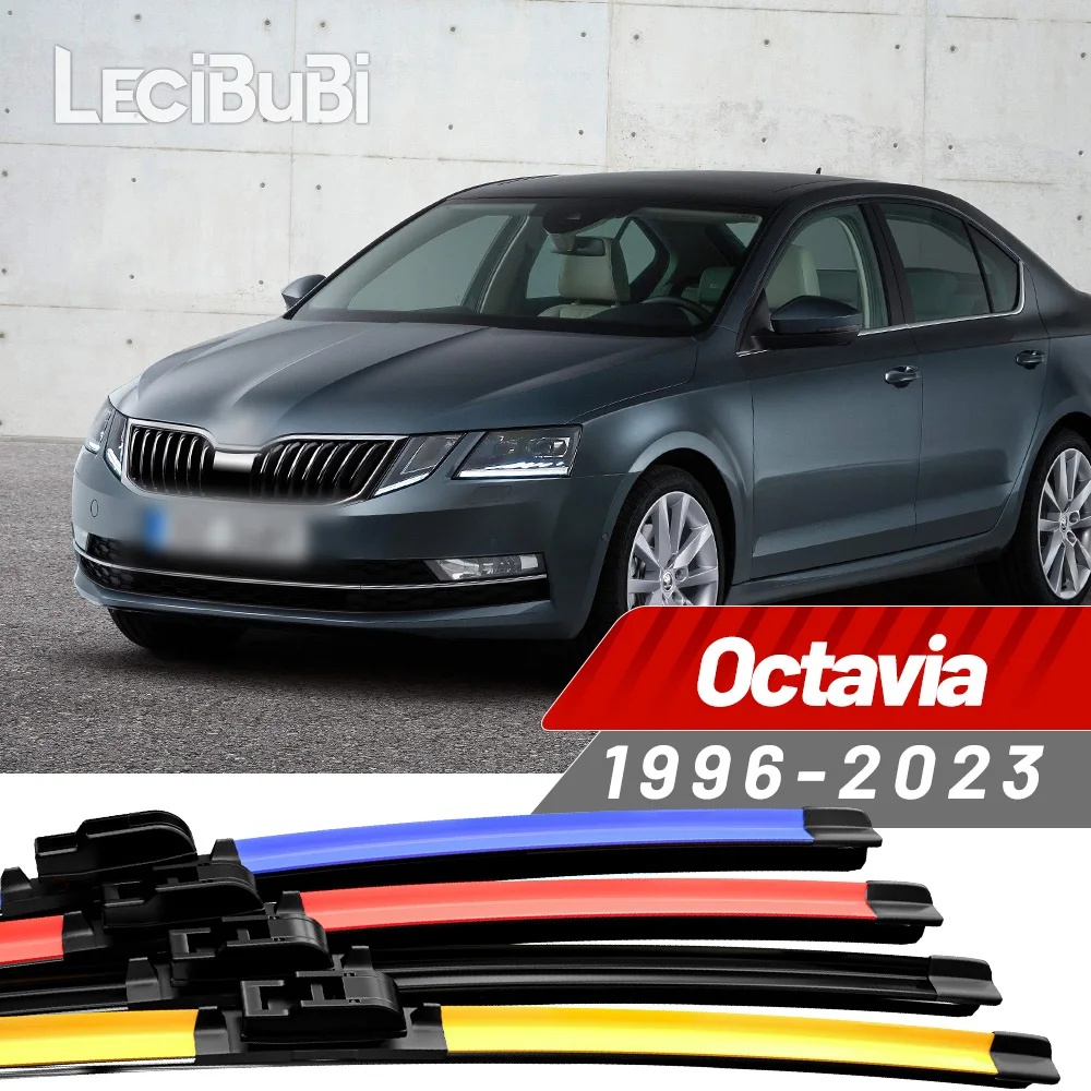 2 stücke Für Skoda Octavia A5 A7 A8 MK1 MK2 MK3 MK4 1996-2023 2020 2021 2022 2023 Frontscheibe Wischer Klingen Scheibenwischer