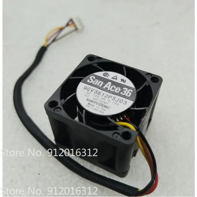 New Cooler Fan for Sanyo 3628 9GV3612P3J03 12V 0.75A Violent Large Air Volume Cooling Fan