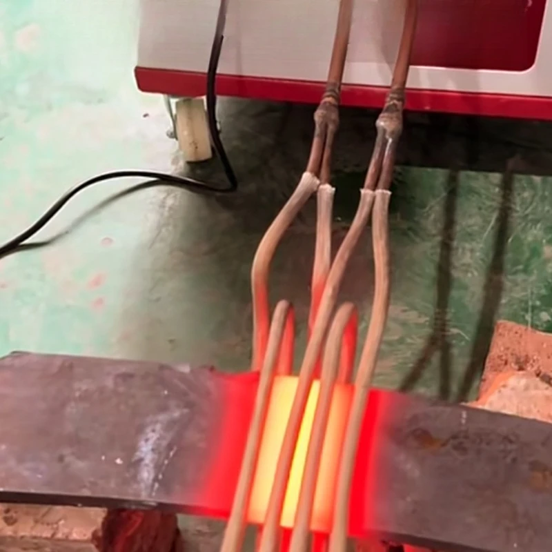 Contrôle de température de précision à chauffage rapide en billette métallique - Équipement de fréquence superaudio et haine de forgeage par induction