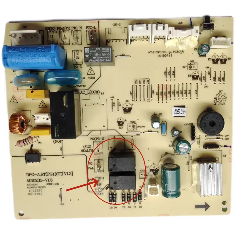 new for Air conditioning computer board motherboard DPG-A.RT (PG) (CT) [V1.3] A010235-C1.3 Power Board 31101-000424 Accessories