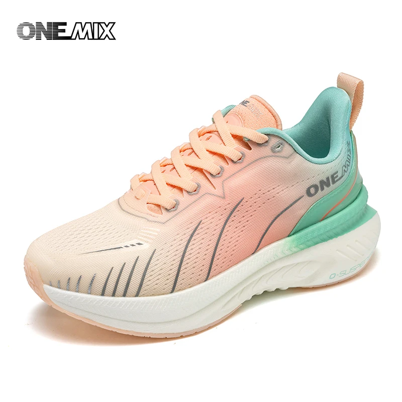 Onemix Frauen Turnschuhe schwarz atmungsaktive Laufschuhe für Frau 2024 Designer versand kostenfrei rosa Mode Dämpfung Sportschuhe