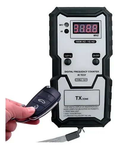 Remote Control Tester Tools Car IR Infrared Frequency Range 10-1000MHZ Car Key Frequency Tester