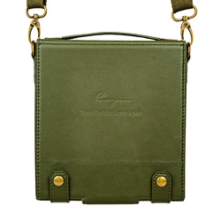 Cayin Multifunctional OD Green Nappa Carrying Case for Amplifiers, Music Players and IEMs, N30LE C9 N8II N7