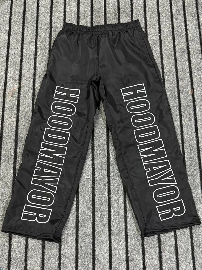 

Hip-hop Letters High Street Rock Trendy Brand Oversized Sports Pants Women Y2K American Harajuku Casual Loose Wide-leg Pants Men