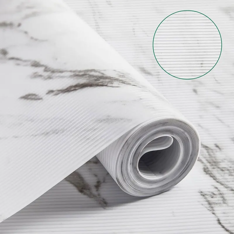 1Pc Non-Adhesive Eva Shelf Liner - Waterproof & Oil-Proof, Easy Clean Kitchen Cabinet Mat For Drawers And Refrigerators