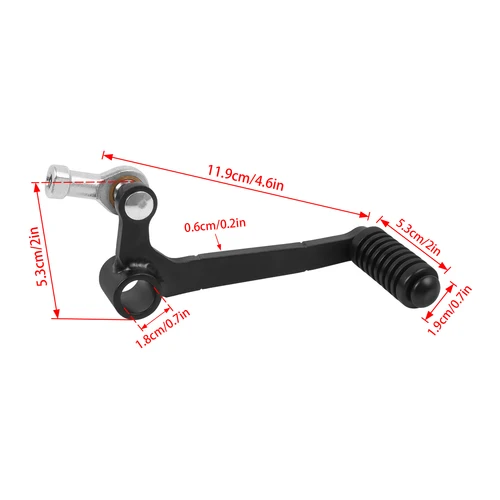 Imagen 2 del producto Palanca de cambio de marchas de motocicleta para Yamaha YZF-R3 R3 2015-2020 R3 ABS 2018-2025 MT-03 MT 03 MT03 2020-2025 palanca de Pedal de cambio