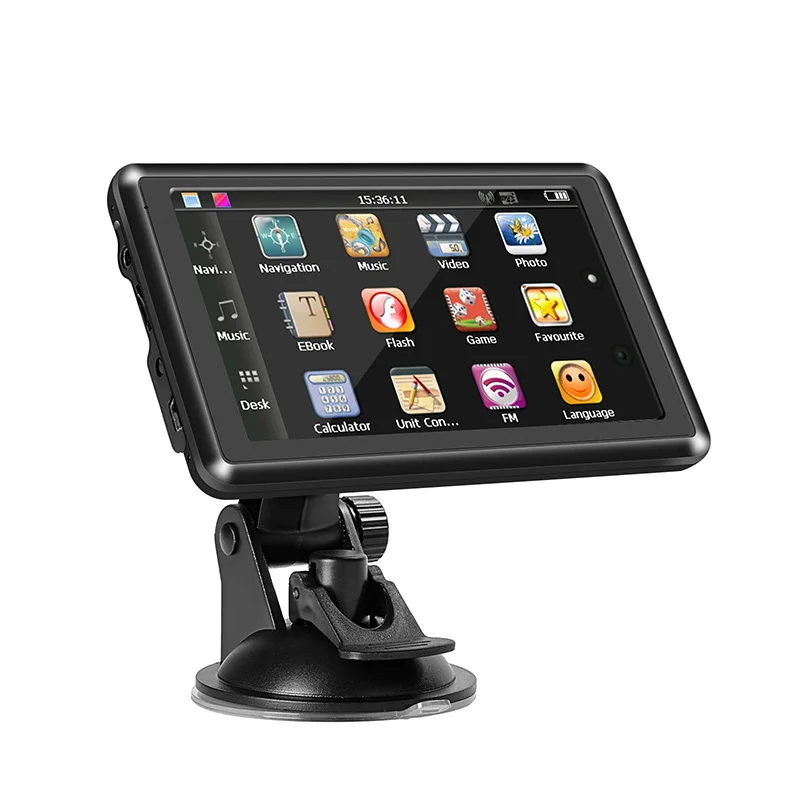 

5 inch portable car GPS navigator 8G high definition truck universal