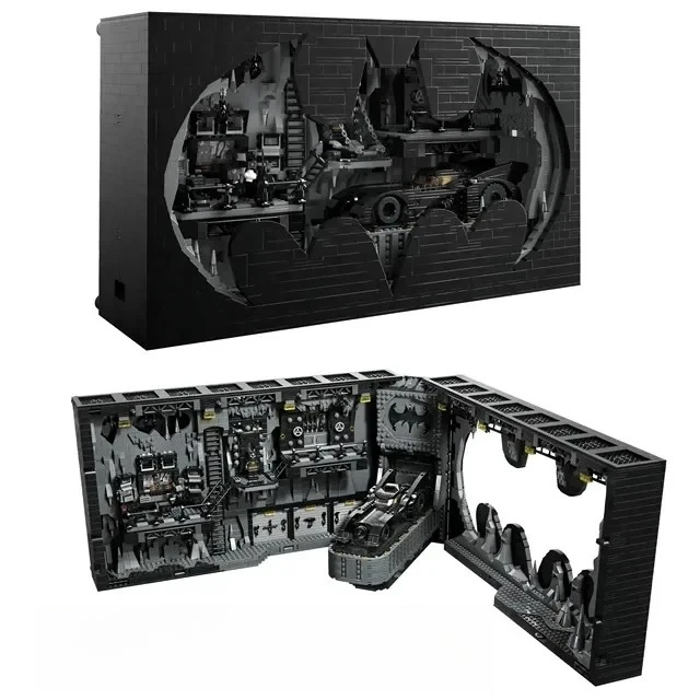 

Конструктор Disney 3981PCS 76252 Classic Bat Shadow Box, модель из строительных блоков, игрушка, декор для дома, подарок на день рождения для мальчиков и взрослых, коллекционная серия