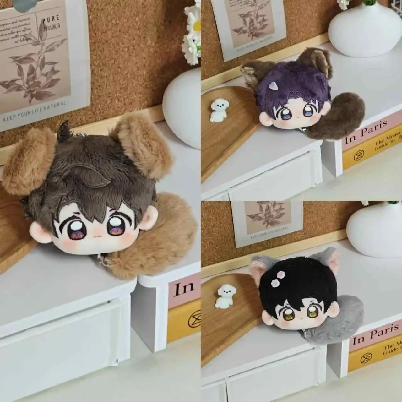 

Любовь и глубокий косплей Caleb Rafayel Zayne Kawaii плюшевая кукла брелок с подвеской в виде ушного хвоста плюшевый брелок аниме подарок