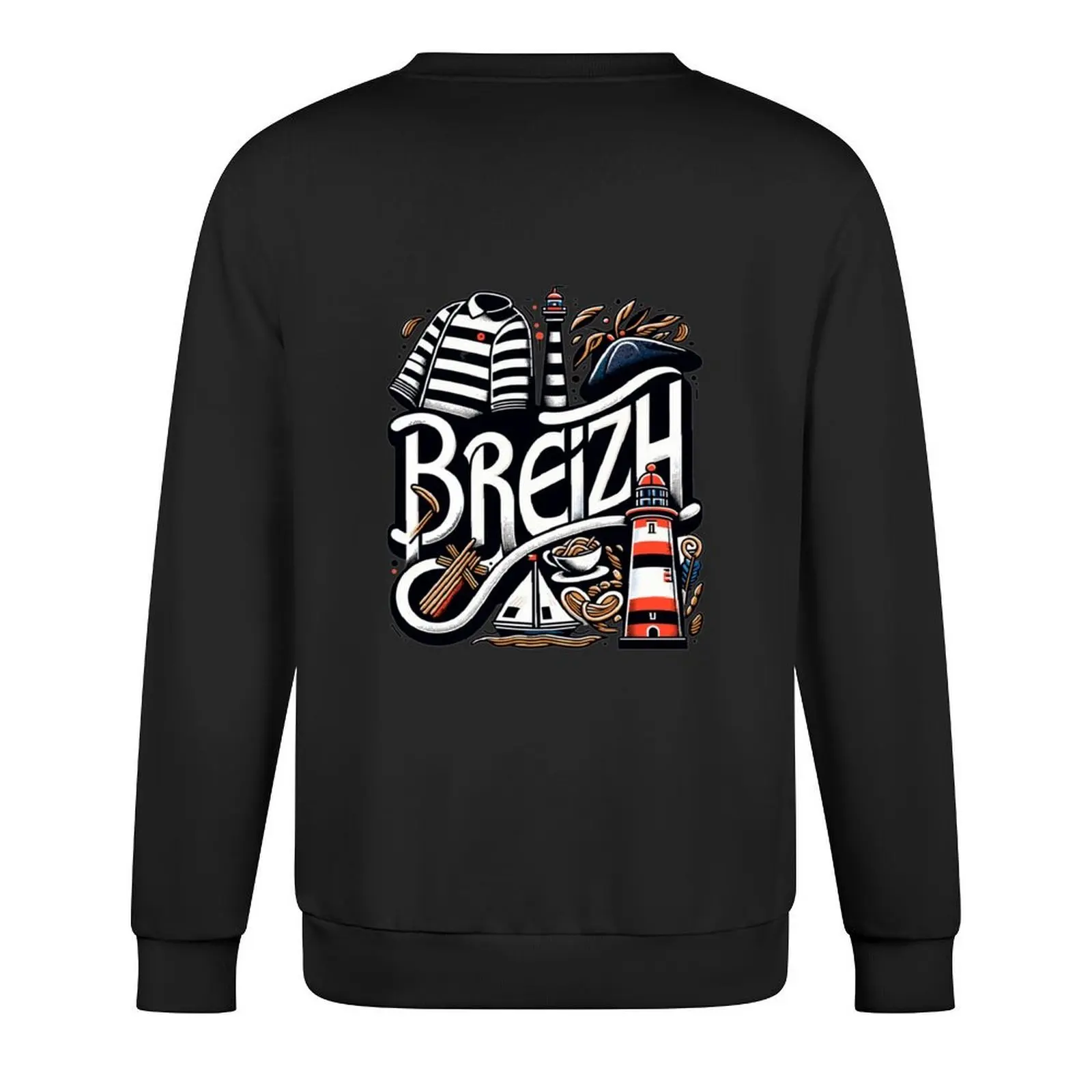 Breizh Spirit Pullover winter clothes men's coat blouse men's sweat-shirt set hooded sweatshirt