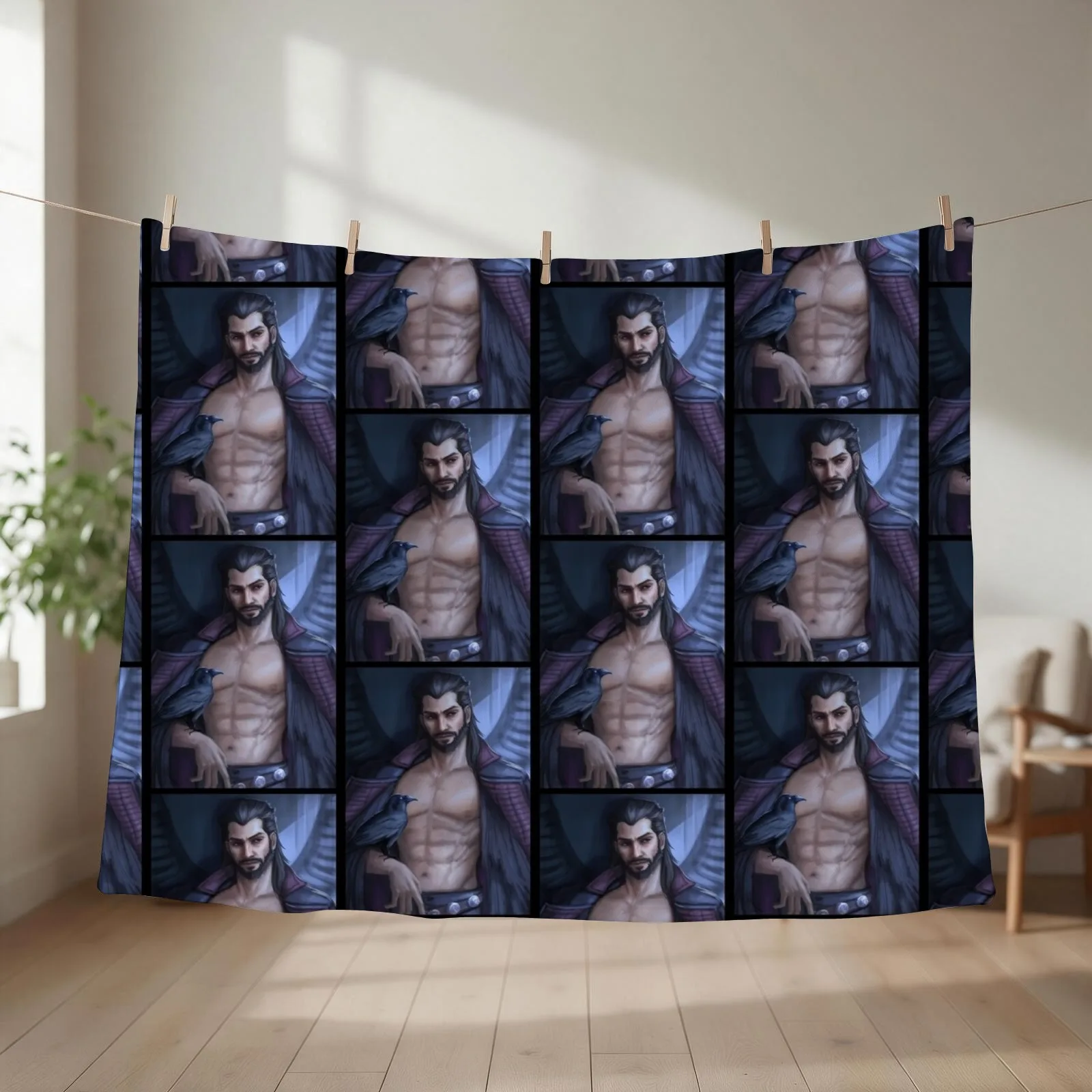 Lucanis Dellamorte Art Throw Blanket valentine gift ideas Hairys For Decorative Sofa Softest Blankets