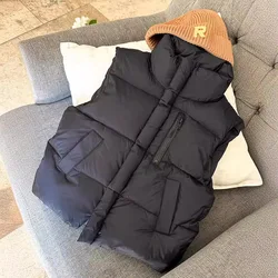 Korean Version of Children's Down Vest Boys and Girls 2026 Autumn and Winter New Thickened Baby Warm Vest Outside