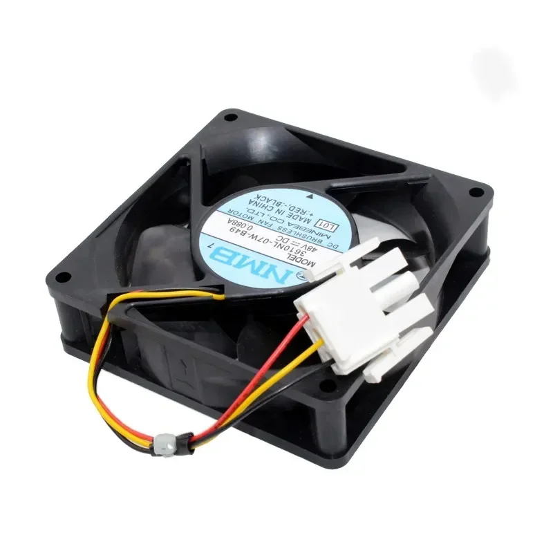 Original NMB 3610NL-07W-B49 Two Ball Bearing 9CM 90MM 9025 92*92*25MM Cooling Fan 48V 0.088A Variable Frequency Fan