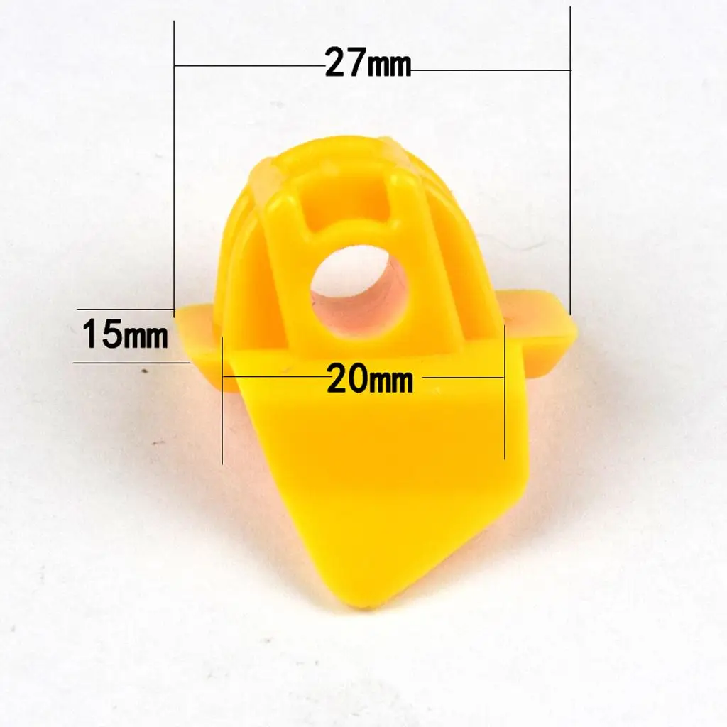 Yellow Nylon Protective Gasket Pads Bird Head Remover Tire Changer Accessory for Rim Protection
