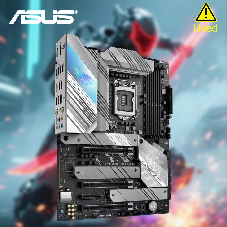 ASUS ROG Strix Z590-A ゲーミング WiFi 6 LGA 1200 (インテル第 11/10