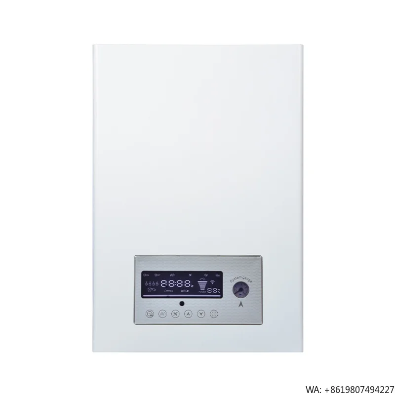 14KW 380V Low Noise Boiler Combi Wall Hung Vertical Water Tube Structure for Home Heating and Shower