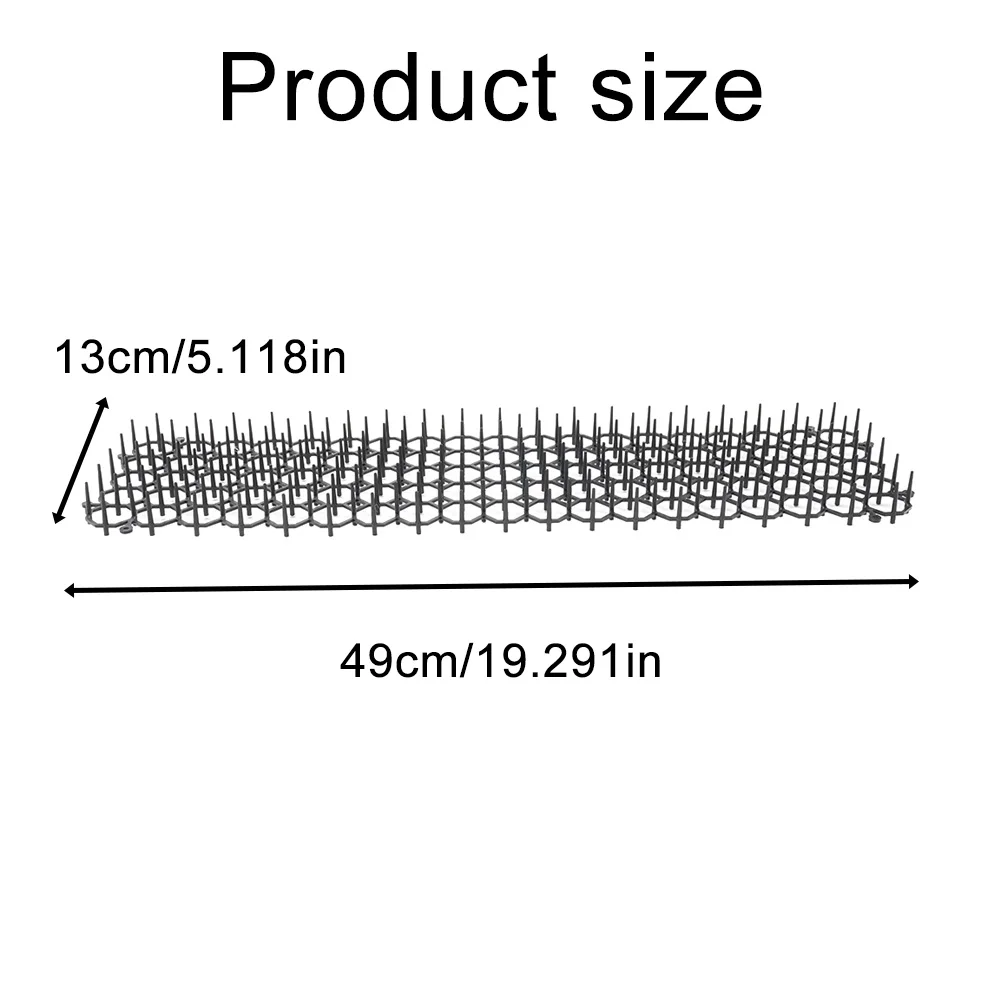 Plastic Prickle Strip Network Digging Stopper Garden Protection Net Anti-cat Protection Supply Cat Scat Mat Anti-Pest