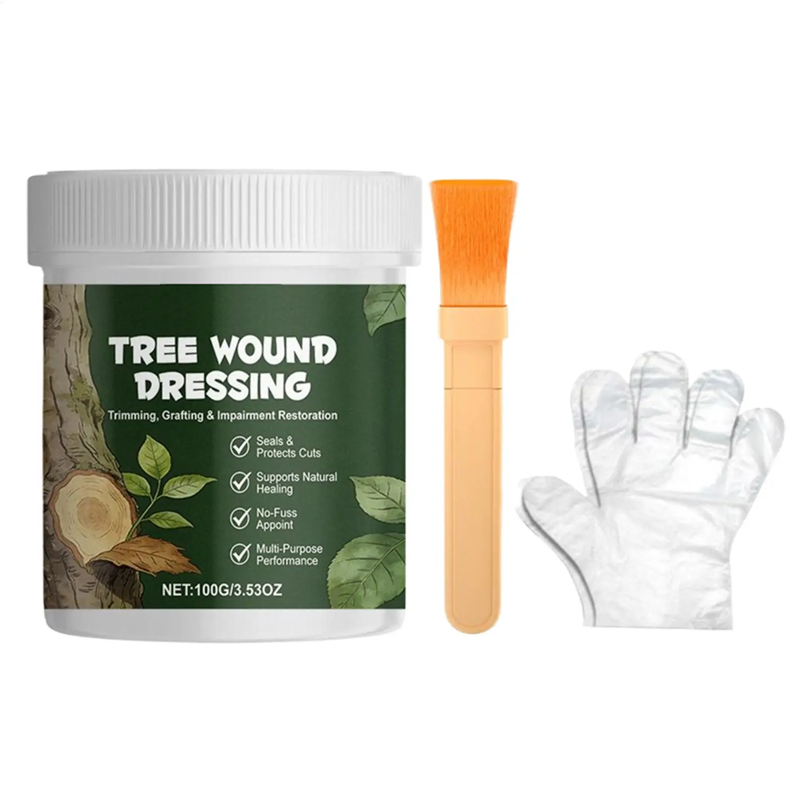 100g Waterproof Tree Pruning Sealer Grafting Compound for Cutting Plants Trees Garden Care Agriculture Orchard Bonsai Flowers