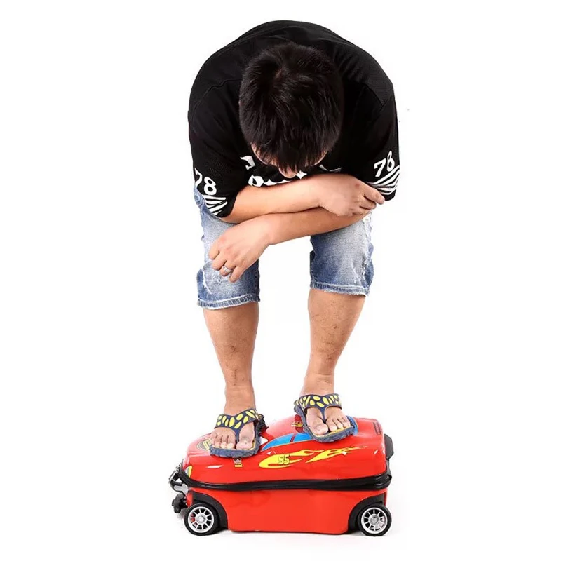 Ensemble de valises à roulettes 3D pour enfants, bagages de voyage pour enfants, valise à roulettes pour garçons