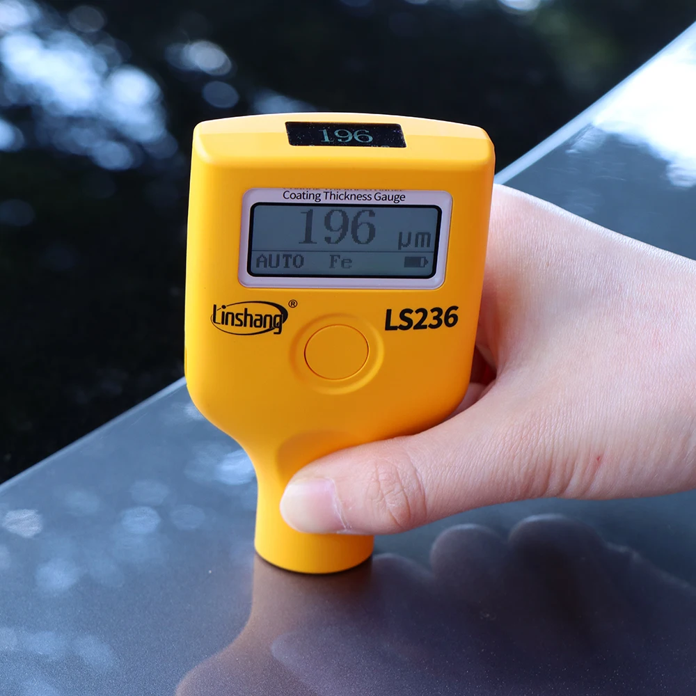 LS236 Coating Thickness Gauge Paint Thickness Gauge Thickness Gauge Low Temperature Resistant for Automotive Car Body