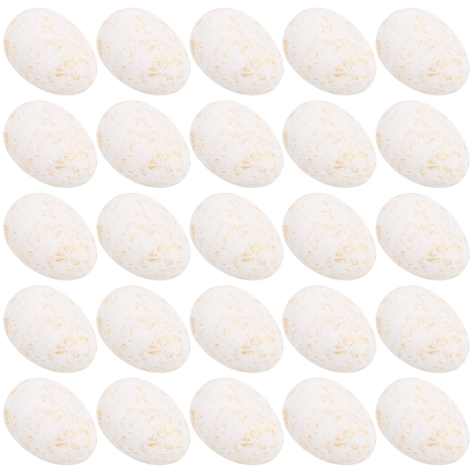 

40Pcs Easter Egg Set Colorful Spotted Foam Mini Decorations Creative Ornaments for Party Home School DIY Craft Festival