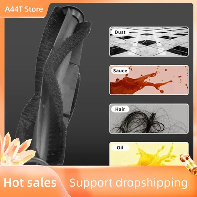 Роликовая щетка A44T и крышка основной щетки для Honiture Q6 Airrobo T10 Laresar L6 Pro, запасные части для чистящего средства