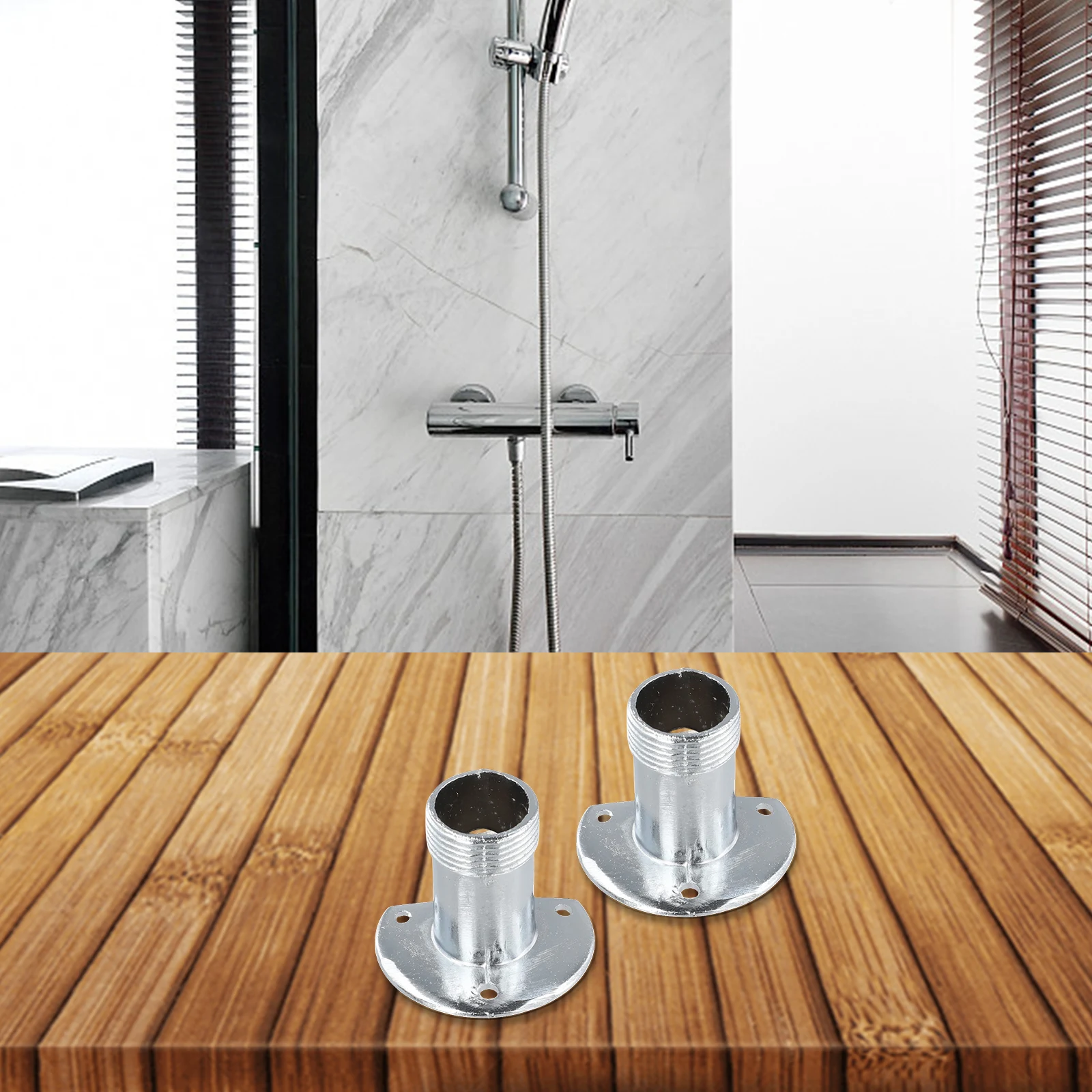 Shower Accessories Concealed to Exposed Conversion Joint Mixing Valve with Precision Threading for Leak Prevention