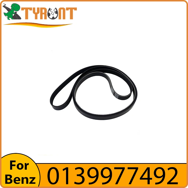 TYRNT Engine Serpentine V Drive Belt 0139977492 For Mercedes Benz W203 W204 W211 C-E-CLASS CLK C180 C200 C230 E200 Car Parts