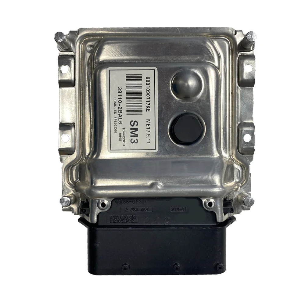 Original 39110-2bal6 Sm3 9001090717ke Car Engine Computer Board Ecu For Hyundai Kia Yuedong Langdong Me17.9.11 391102bal