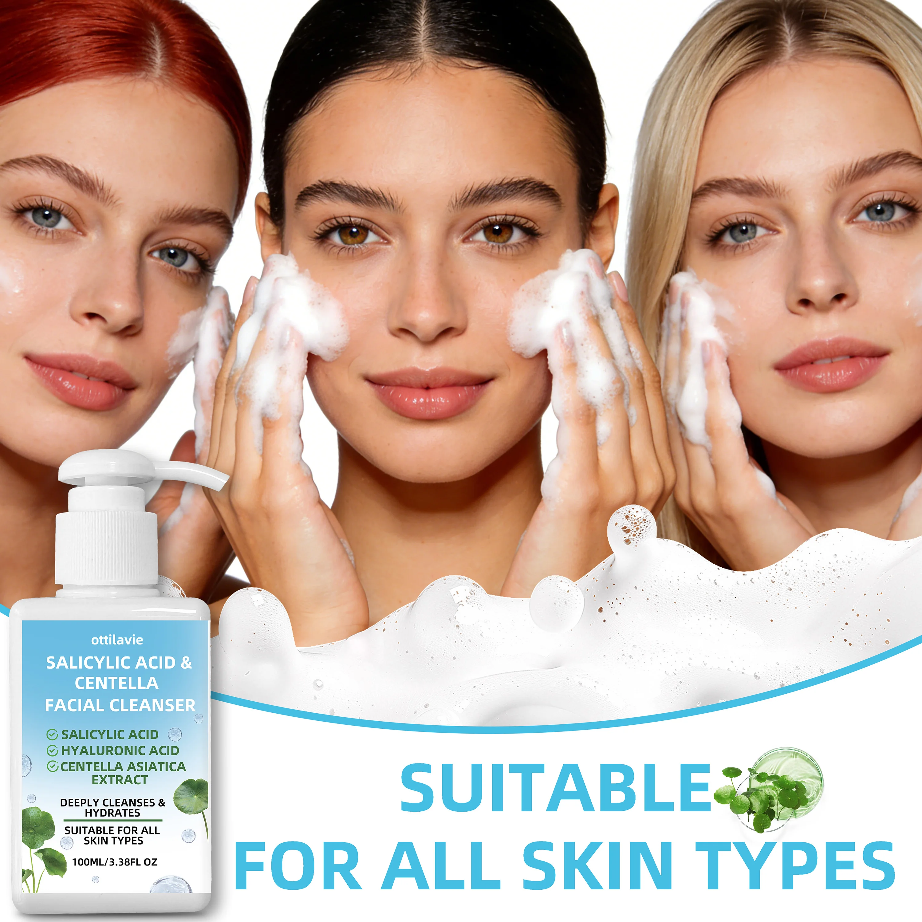 Gel de Limpeza Facial Ottilavi - Glycolic Acid Exfoliant avaliação e preço