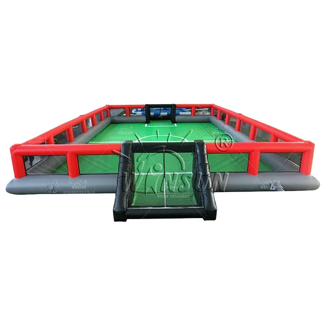 

Sport Game Inflatable Interactive Customized Inflatable Football Field Commercial Inflatable Games for Kids