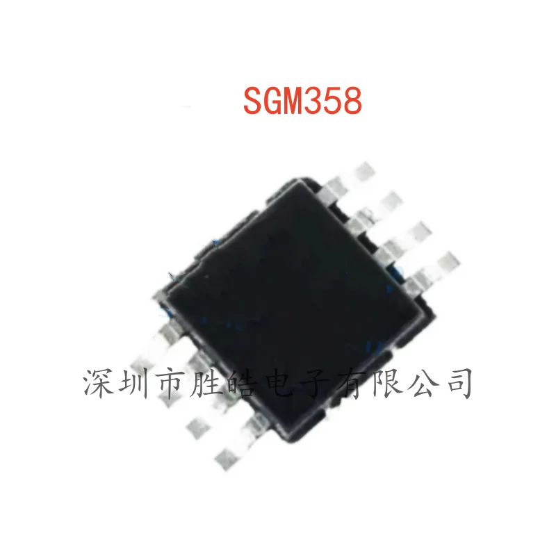 

(10PCS) NEW SGM358 SGM358YMS/TR Rail-To-Rail CMOS Operational Amplifier Chip MSOP8 SGM358 Integrated Circuit