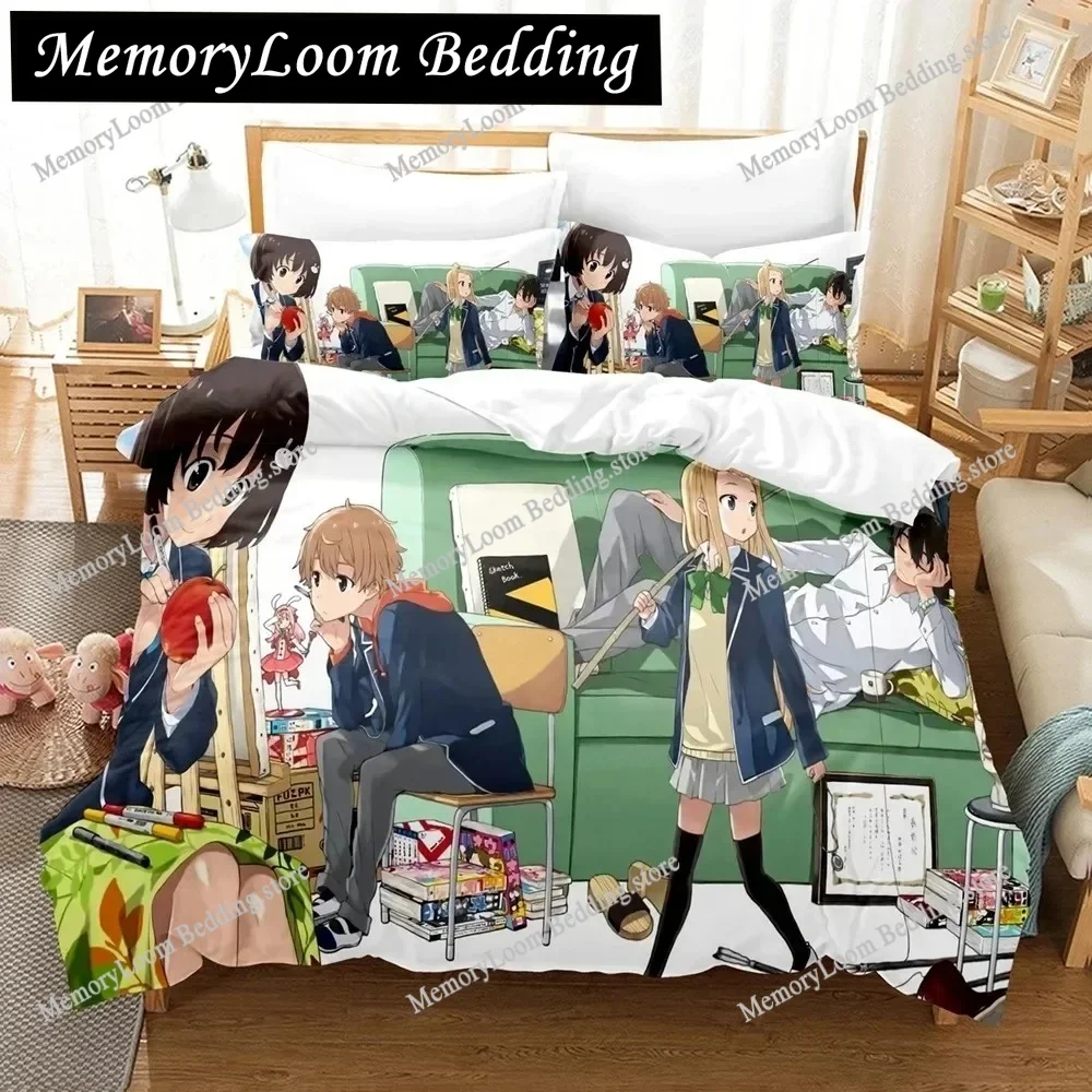 

This Art Club Has A Problem Bedding Sets Polyester Duvet Cover Set with Pillowcase Twin Full Queen King Bedclothes Quilt Cover