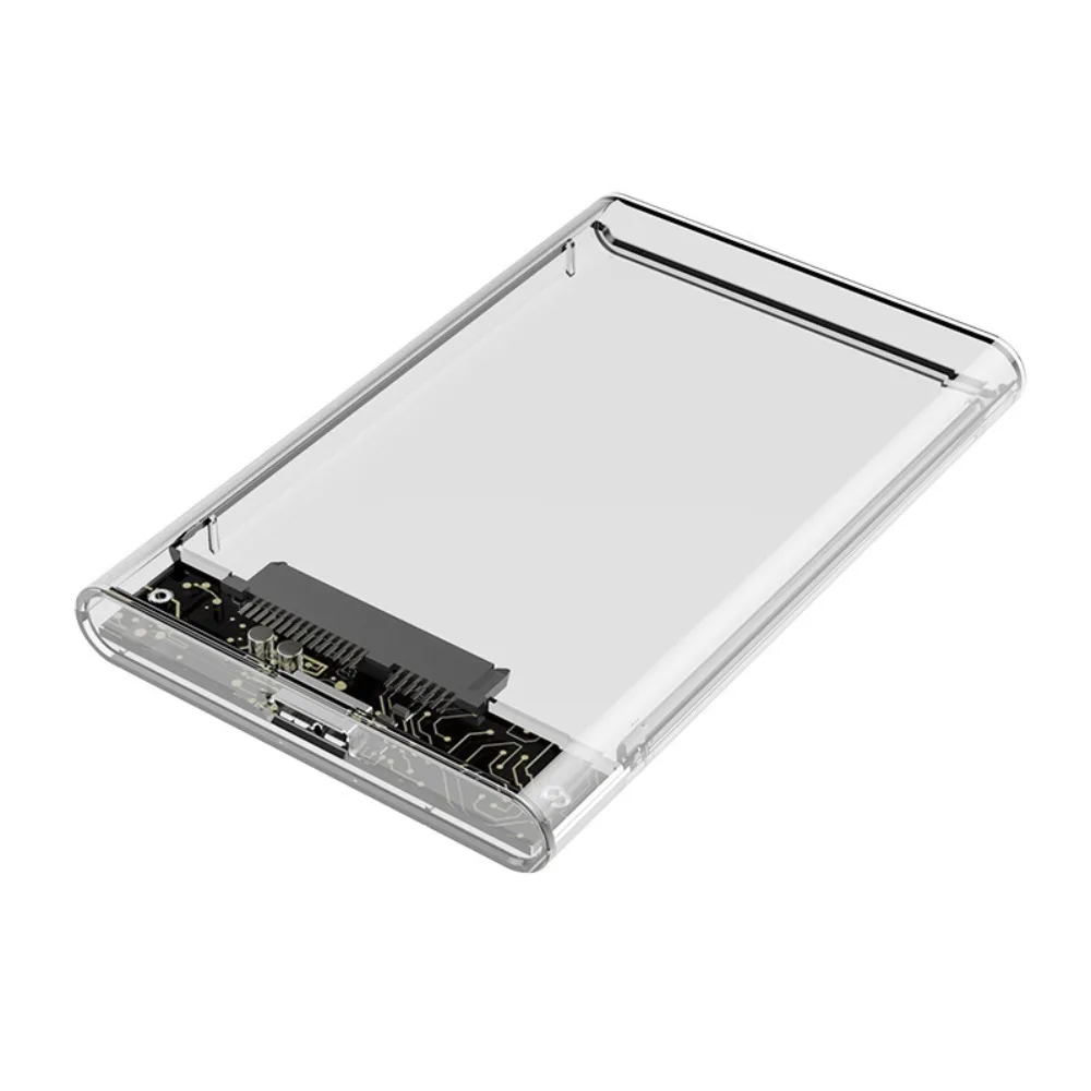 Caja No requiere tornillos móvil con Cable de datos Caja de almacenamiento de disco duro Caja de disco duro Caja de disco duro Caja de disco duro Caja de disco duro de 2,5 pulgadas