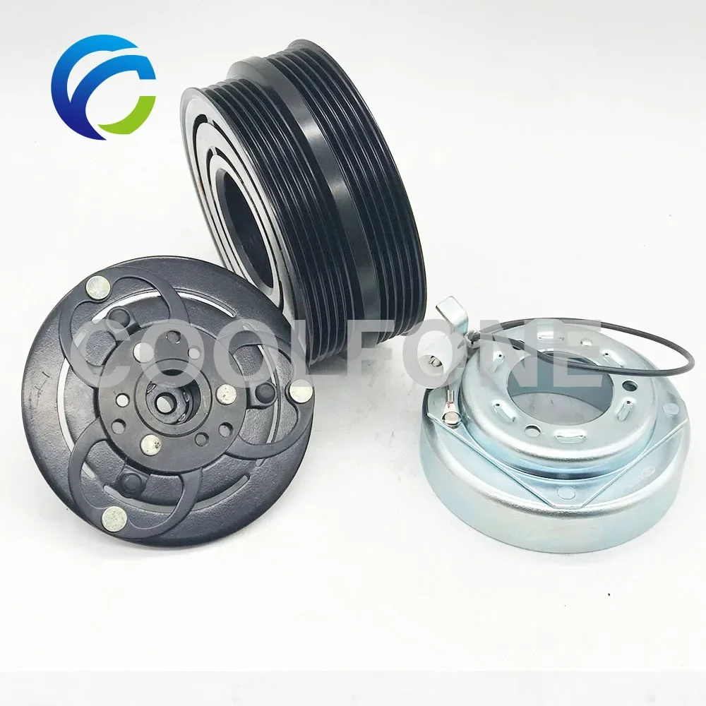 AC Air Conditioning Compressor Clutch Pulley For Volvo C30 C70 2 S40 2 V50 D4 D5 T5 Ford Focus 2 3M5H19D629ML 8603656 P30767273