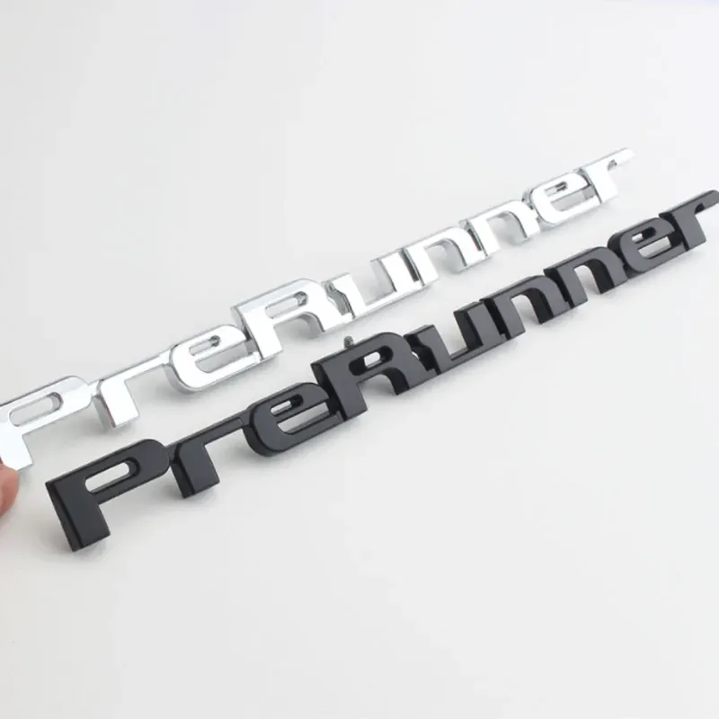 Prerunner original letter logo car stickers for Takuma 05-15 tailgate modified chrome standard accessories decals universal