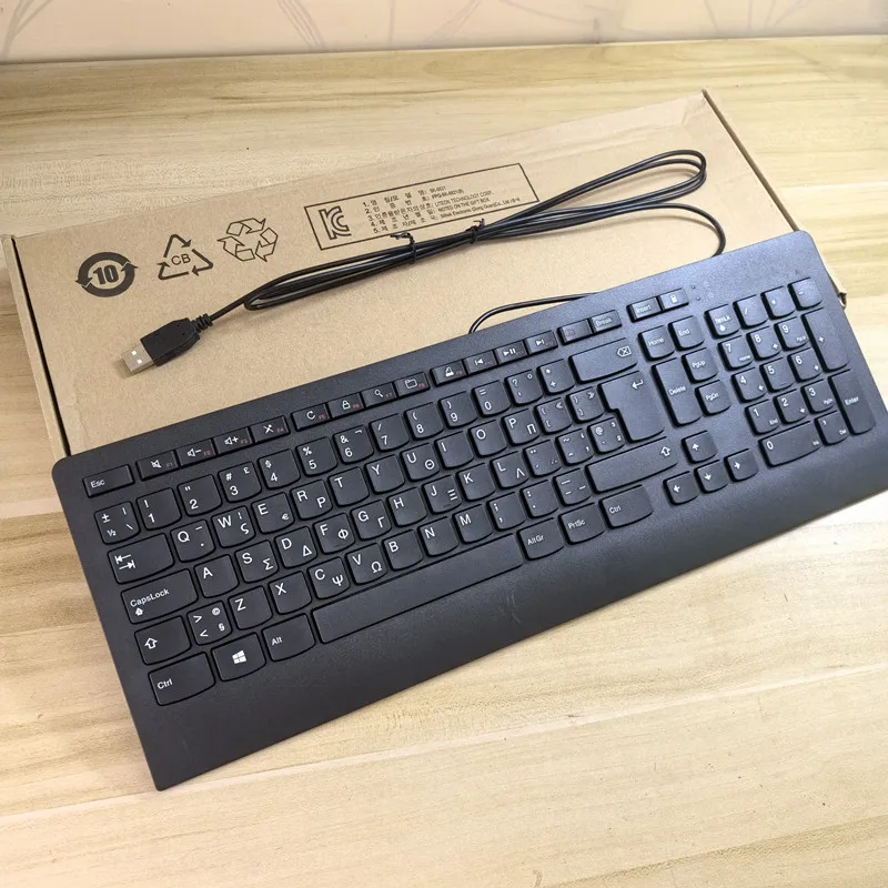 

Greek layout USB wired keyboard For Lenovo SK-8821 Laptop desktop computer keyboard