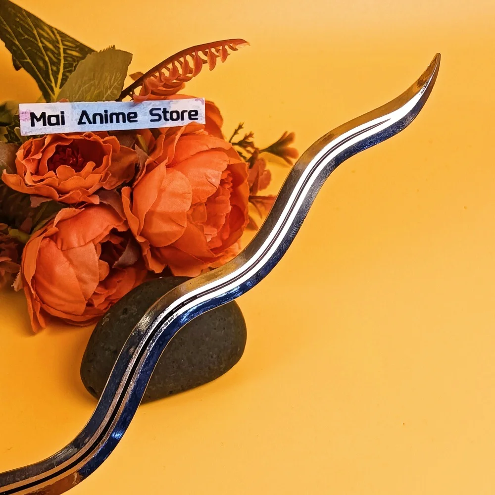 10 polegada katana anime mini figura de ação metal samurai sabre aço ninja faca espada tamanho real japonês katana brinquedo afiado presente