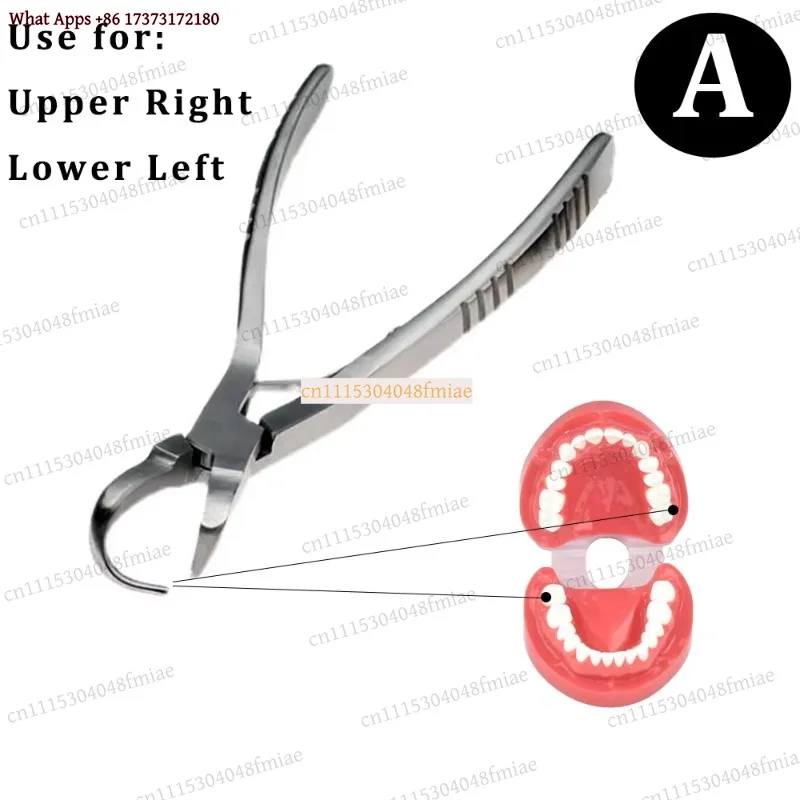 k3 Stainless Steel Dental Crown Removal Pliers, Crown & Bridge Extractor for Prosthodontic Dentistry