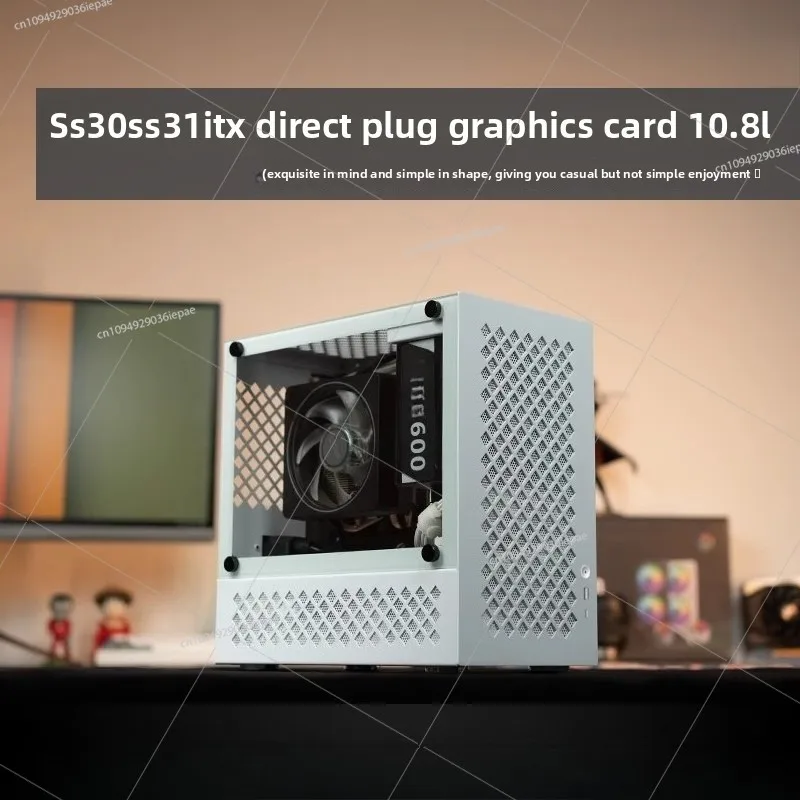

Компактная маленькая и средняя материнская плата SS30 31, SFX, маломощная видеокарта с прямым подключением, настольное прозрачное шасси