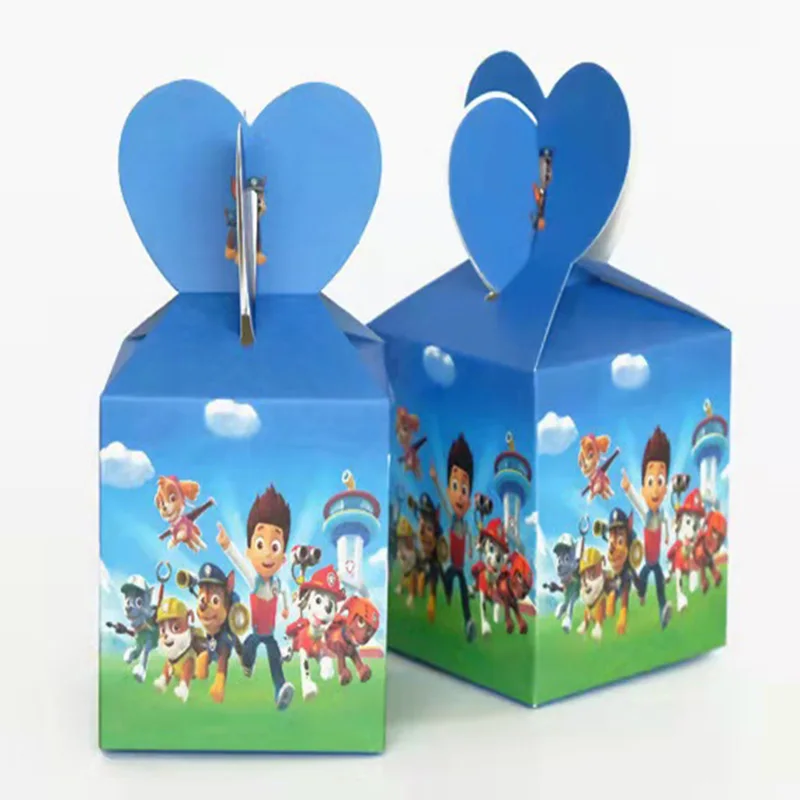 PAW Patrol Verjaardagsfeestje Decoratie Nieuwe Versie Ballon Set Wegwerp Servies Kid Event Supplies Banner Achtergrond Cadeau