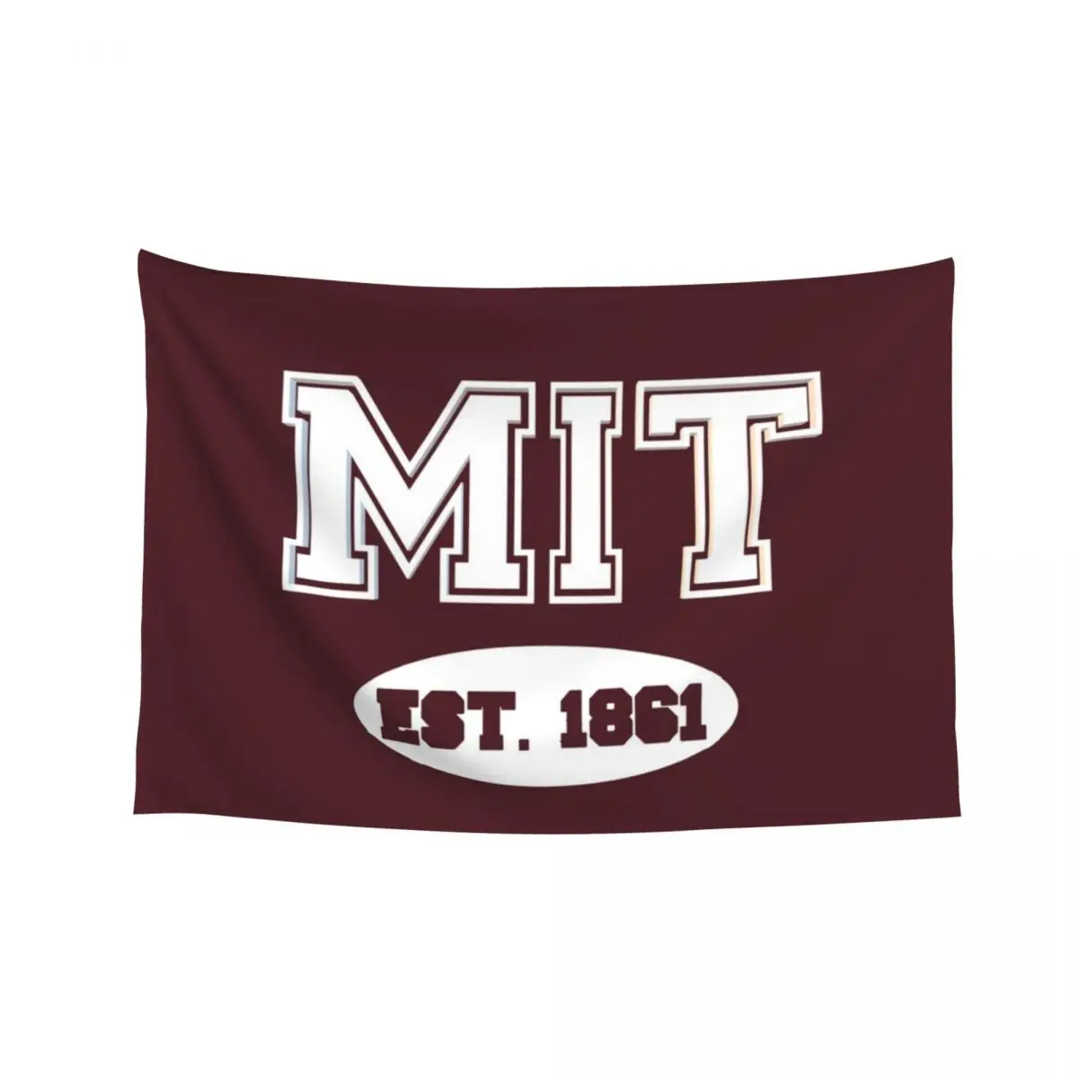 

MIT EST 1861| MASSACHUSETTS VARSITY Tapestry Room Decorations Aesthetics Custom Tapestry