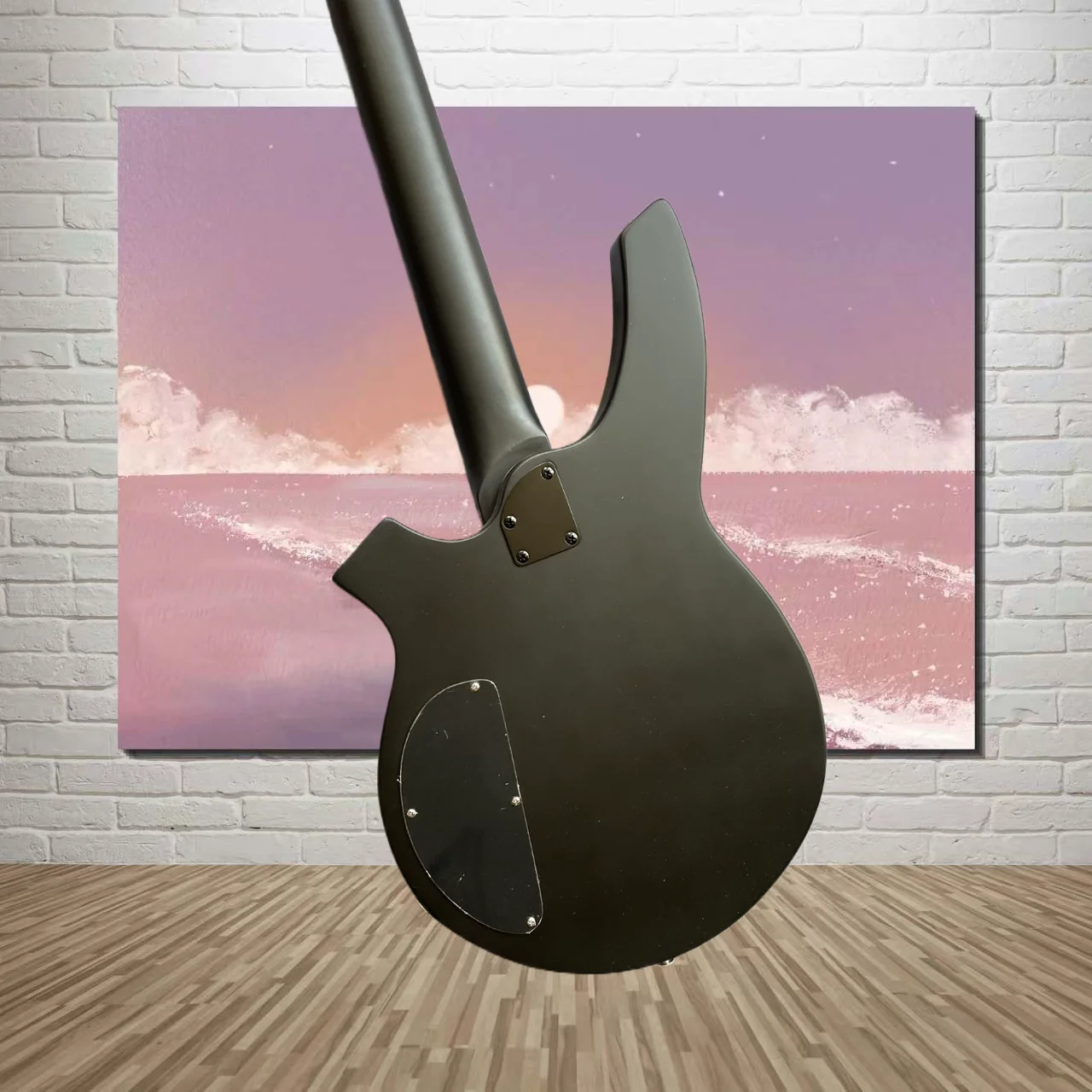 Customized electric guitar bass factory, headless guitar, exquisite quality, fast and free shipping @4
